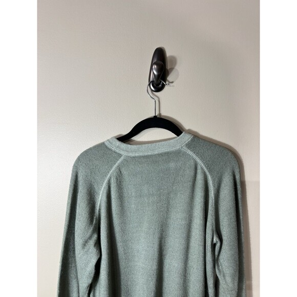Daniel Cremieux Sweater Men’s Large Green 100% Extra Fine Merino Wool Pullover - Picture 10 of 14